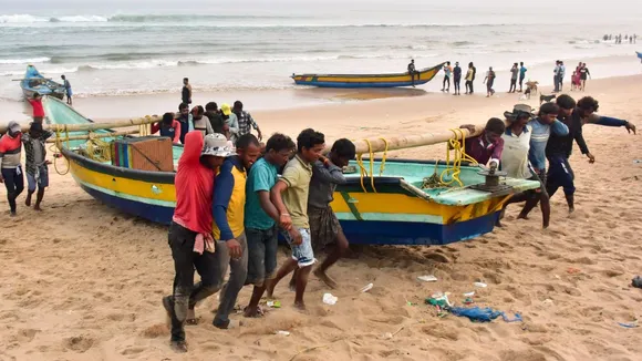 Odisha cyclone evacuation