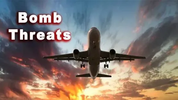 Bomb threats on flights
