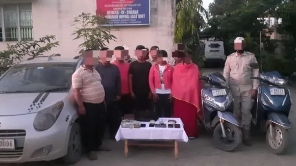 Manipur police Militants Arrest