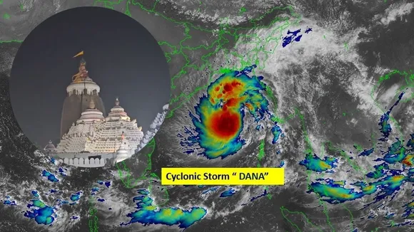 Cyclone Dana and Jagannath temple