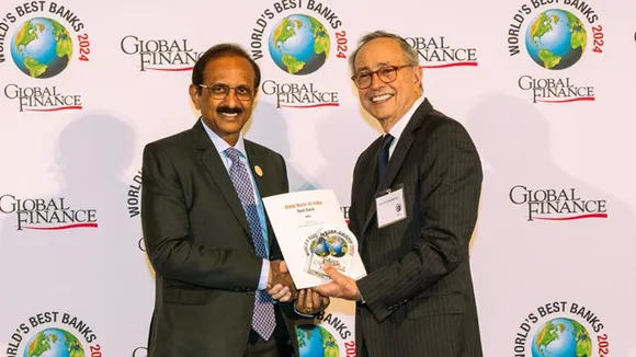 SBI named Best Bank in India for 2024 by Global Finance Magazine