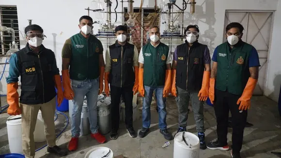 NCB Drugs Bust Drugs Seizure Meth Cocaine LSD