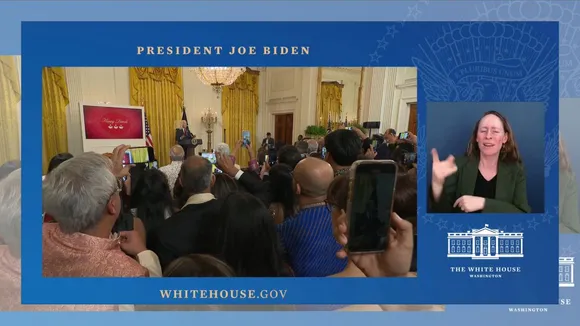 US President Joe Biden hosted a Diwali celebration at the White House