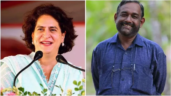 Priyanka Gandhi Sathyan Mokeri