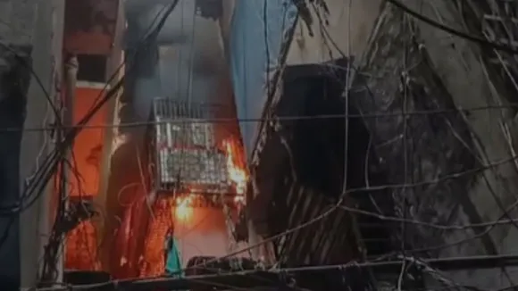 Ulhasnagar Market Fire