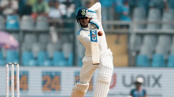 Shubman Gill during the second day of the third Test cricket match between India and New Zealand, at Wankhede Stadium, in Mumbai, Saturday, Nov. 2, 2024
