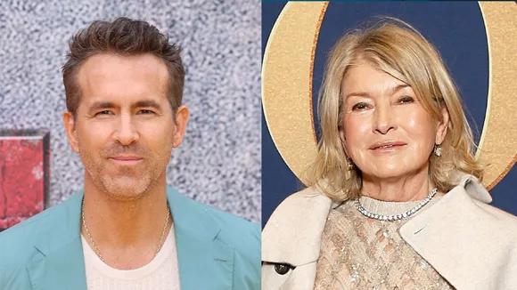 Ryan Reynolds and Martha Stewart