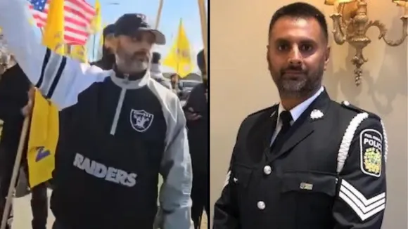 canadaian cop suspended