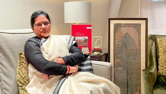 Deputy Chief Minister of Odisha Pravati Parida speaks to PTI in London, Monday evening, Nov. 4, 2024