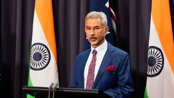 External Affairs Minister S Jaishankar, in Canberra, Australia.