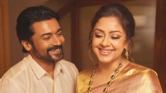 Suriya and his wife Jyothika