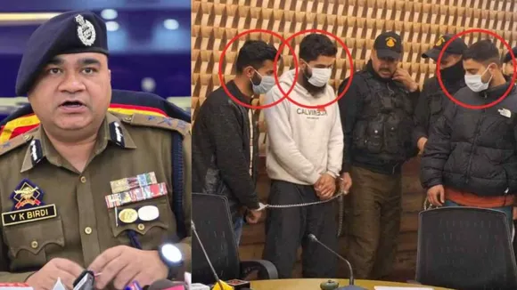 3 LeT Terrorists Arrested Srinagar