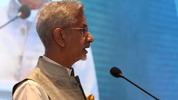 External Affairs Minister S. Jaishankar speaking at the inauguration of the Symbiosis International