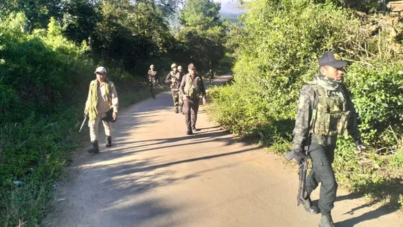 manipur police searching