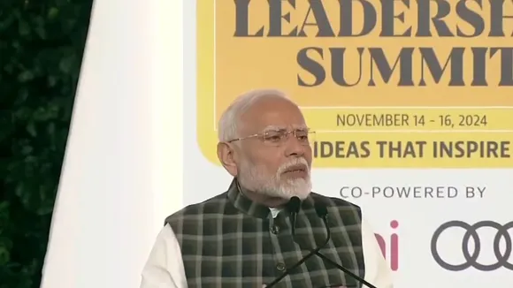 Narendra Modi HT Leadership Summit