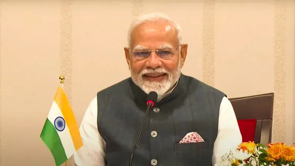 Prime Minister Narendra Modi during delegation level talks with President of Nigeria Bola Ahmed Tinubu, in Abuja, Nigeria, Sunday, Nov. 17, 2024.