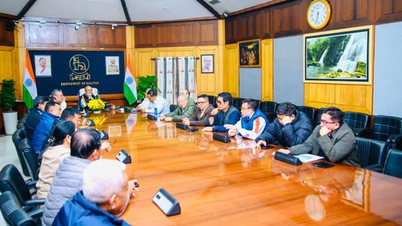 Manipur NDA meeting N Biren Singh 