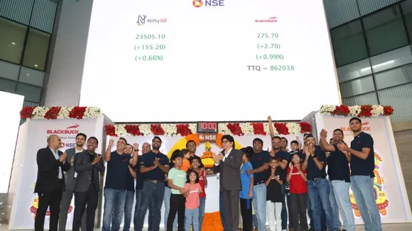Zinka Logistics Solutions Limited got listed on NSE today.
