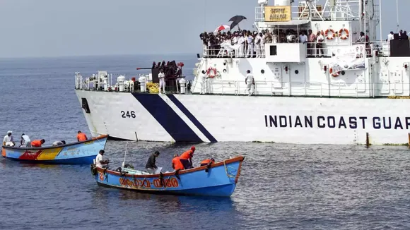 Indian Coast Guard Drug Seize Drug Haul