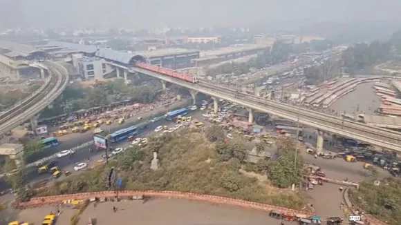 Anand Vihar Delhi Air Pollution Delhi Pollution Smog