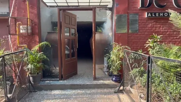 An explosion occurred outside De’orra Club in Chandigarh late last night