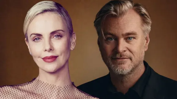 Charlize Theron and Christopher Nolan