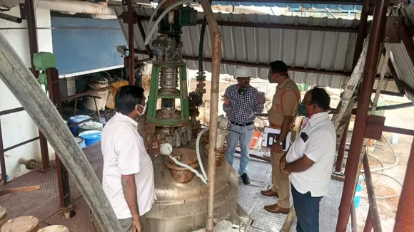 A gas leak at Tagore Pharma Company in Andhra Pradesh’s Anakapalli district
