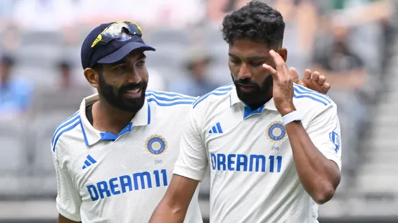 Mohammed Siraj Jasprit Bumrah
