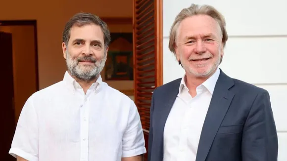 Australian High Commissioner to India Philip Green met Leader of Opposition in the Lok Sabha Rahul Gandhi