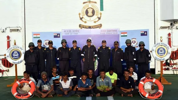 Indian Coast Guard Rescue Arabian Sea