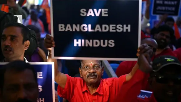 Attack on hindus in Bangladesh Save Bangladesh Hindus ISKCON Chinmoy Krishna Das