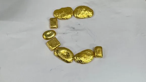 Gold hidden in rectum