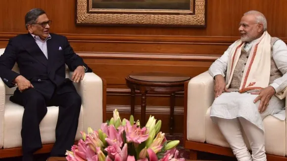 S M Krishna Narendra Modi