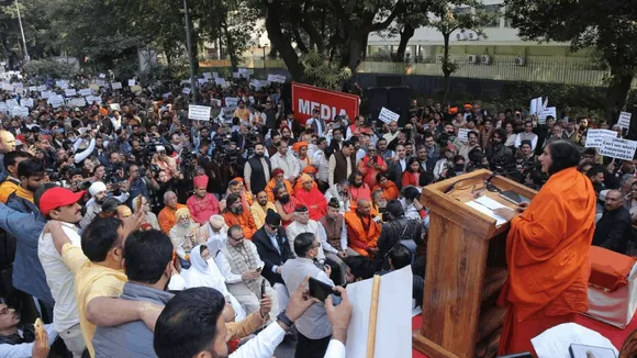 Protest Against Bangladesh in Delhi