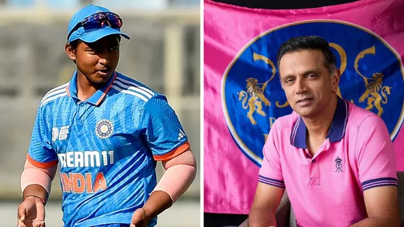 Vaibhav Suryavanshi Rahul Dravid
