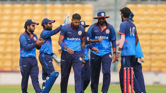 Baroda Hardik Pandya Syed Mushtaq Ali Trophy