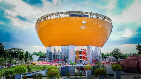 A view of the Badminton High Performance Centre during its inauguration, at the Kalinga Stadium in Bhubaneswar on Thursday, Dec. 12, 2024.