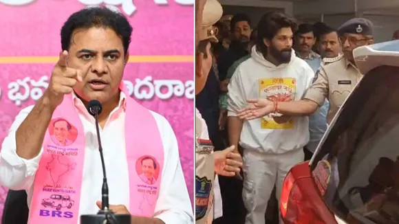 KT Rama Rao Allu Arjun