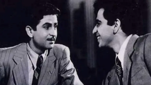 Raj Kapoor and Dilip Kumar