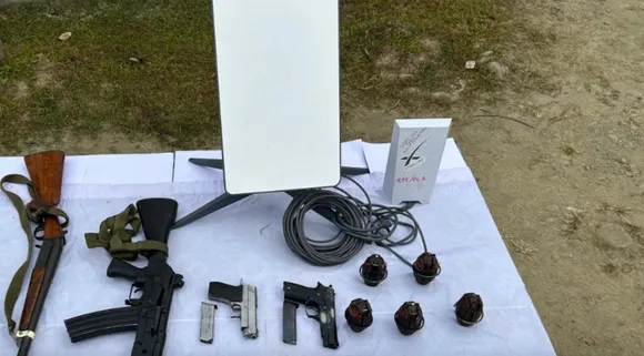 Starlink device recovered in Manipur
