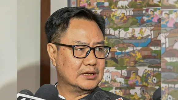 Union Minister of Parliamentary Affairs and Minority Affairs Kiren Rijiju (File image)