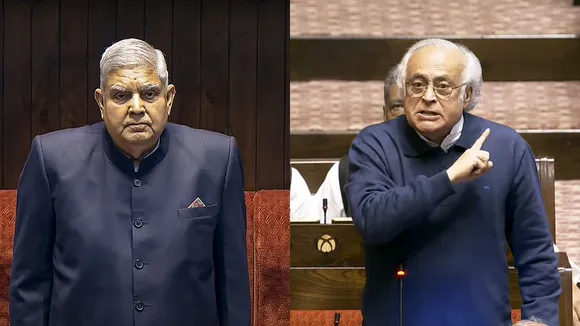 Jagdeep Dhankhar Jairam Ramesh