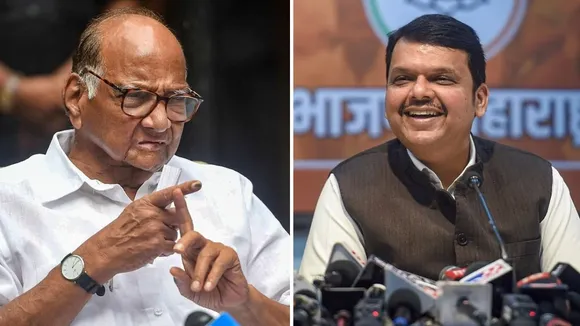 Sharad Pawar and Devendra Fadnavis