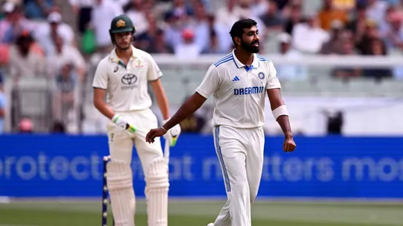 Sam Kostas Jasprit Bumrah India vs Australia