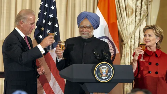 Joe Biden Manmohan Singh