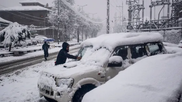 Kashmir Snowfall Kashmir Weather Srinagar Snowfall