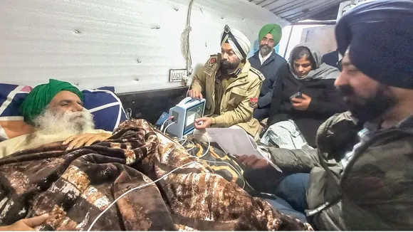 Jagjit Singh Dallewal Fast Farmers Protest
