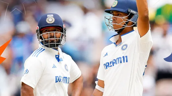 Rishabh Pant and Yashasvi Jaiswal