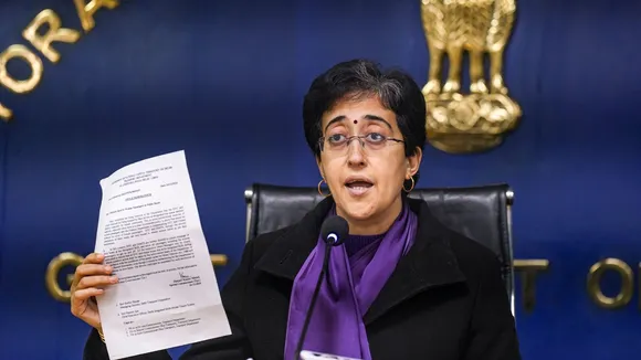 Atishi VK Saxena AAP Aam Aadmi Party