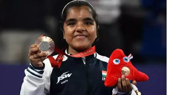 Arjuna awardee paralympic shuttler 